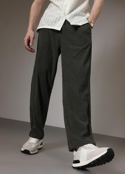 Men's Fabric Stylish Pants (Combo of 2)