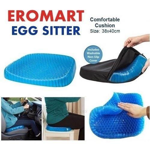 Egg Sitter Gel Flex Support Cushion – Ultimate Comfort for Chair, Car & Home