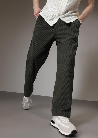 Men's Fabric Stylish Pants (Combo of 2)