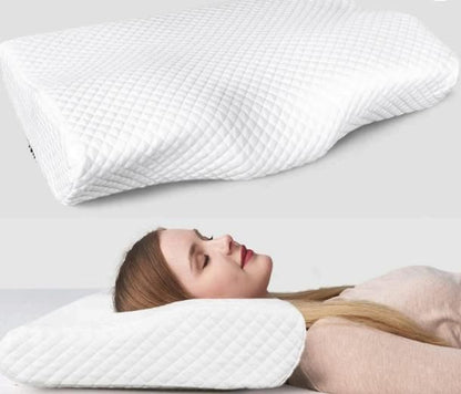 OrthoContour Memory Foam Pillow – Ultimate Neck Pain Relief & Better Sleep