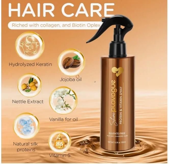 Shine Protein & Vitamin Spray (200ml Pack of 2)