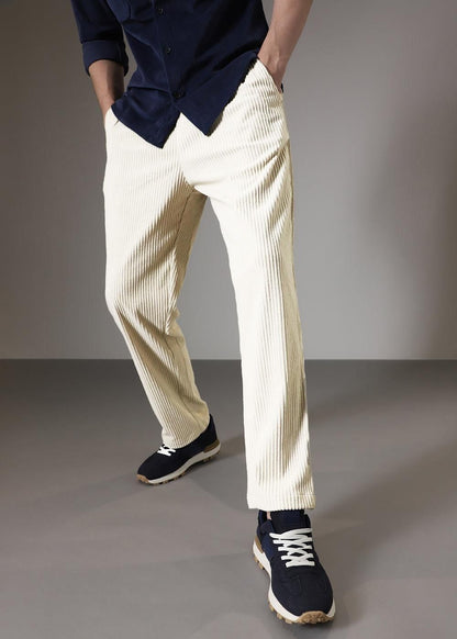 Men's Fabric Stylish Pants (Combo of 2)
